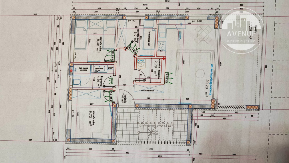 PREDANÉ 4-izbový apartmán, 80m od mora, Chorvátsko, Vir