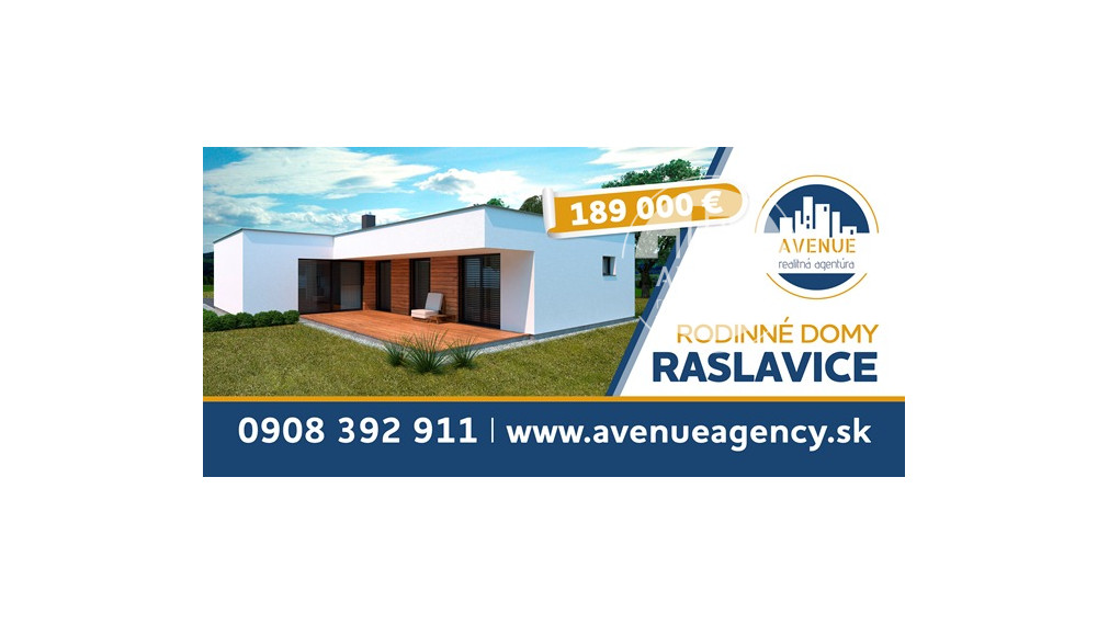 Posledný dom na predaj - novostavba Raslavice