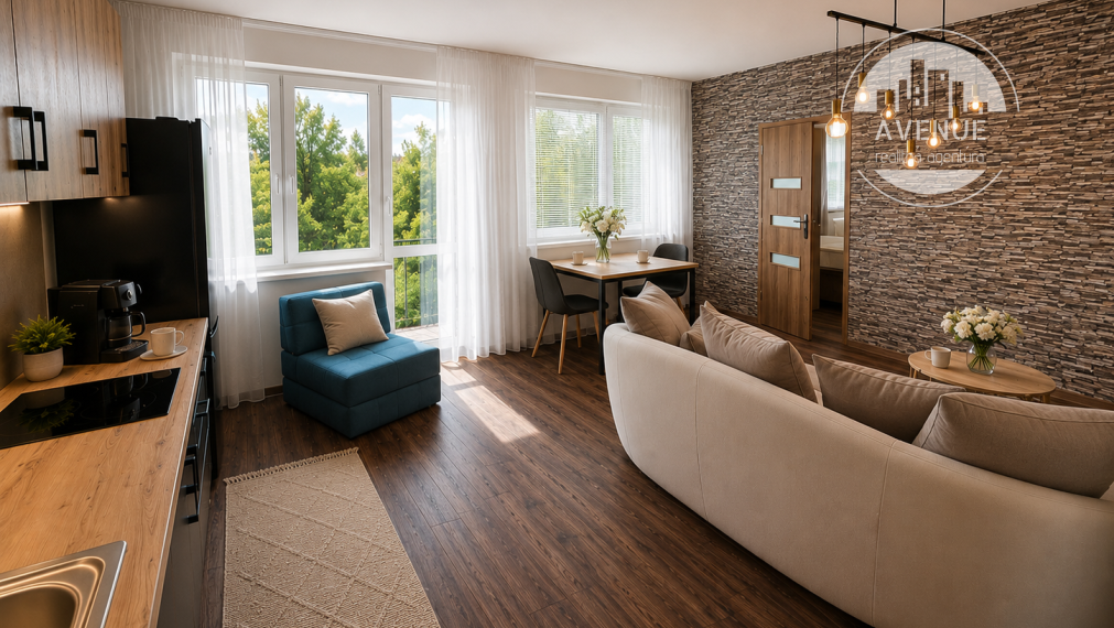 2 izbový byt na prenájom s veľkou terasou, byt 70 m2