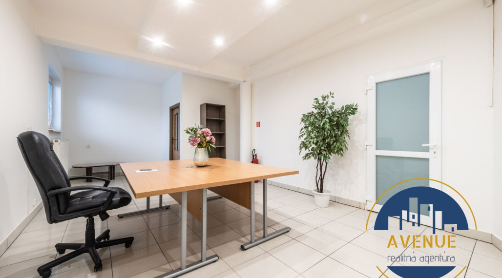 PRENAJATÉ * Kancelárske priestory, ambulancia, salón, obchod, výroba