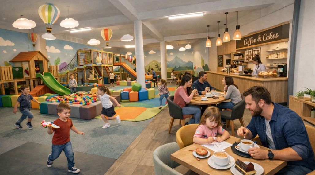 Priestor na podnikanie, fitnes centrum, detské interiérové ihrisko ... alebo sklad