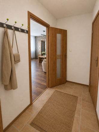 2 izbový byt na prenájom s veľkou terasou, byt 70 m2 - fotografia 5