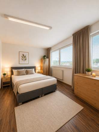 2 izbový byt na prenájom s veľkou terasou, byt 70 m2 - fotografia 3